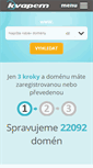 Mobile Screenshot of kvapem.cz